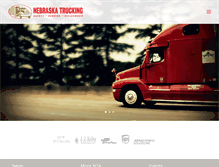 Tablet Screenshot of nebtrucking.com